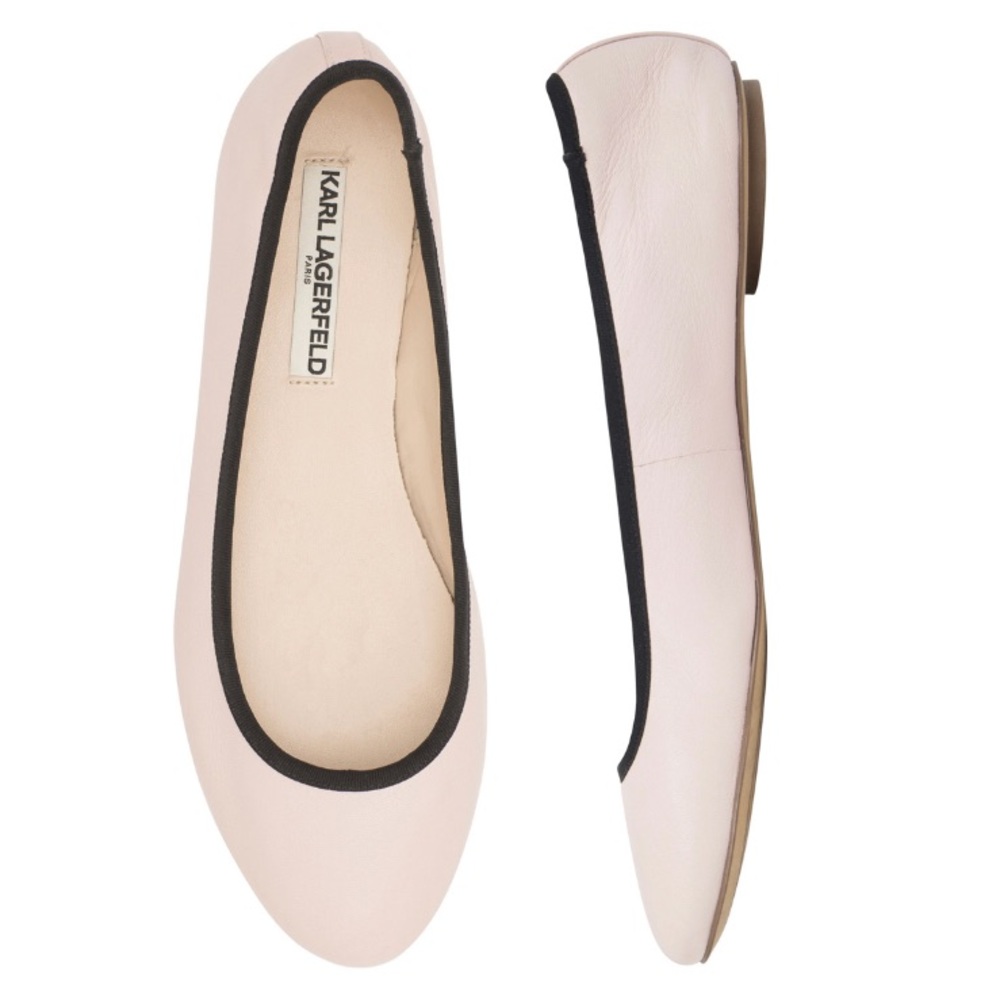 Karl Lagerfeld CHANEL CLASSIC Paris Leroux Ballerina Flat - Picture 1 of 6